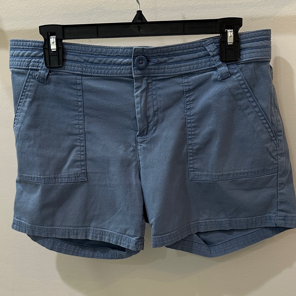 Prana Women's Slate Blue Cargo Shorts